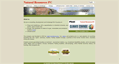 Desktop Screenshot of naturalresources.gr