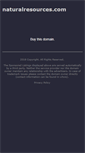 Mobile Screenshot of naturalresources.com